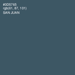 #3D5765 - San Juan Color Image